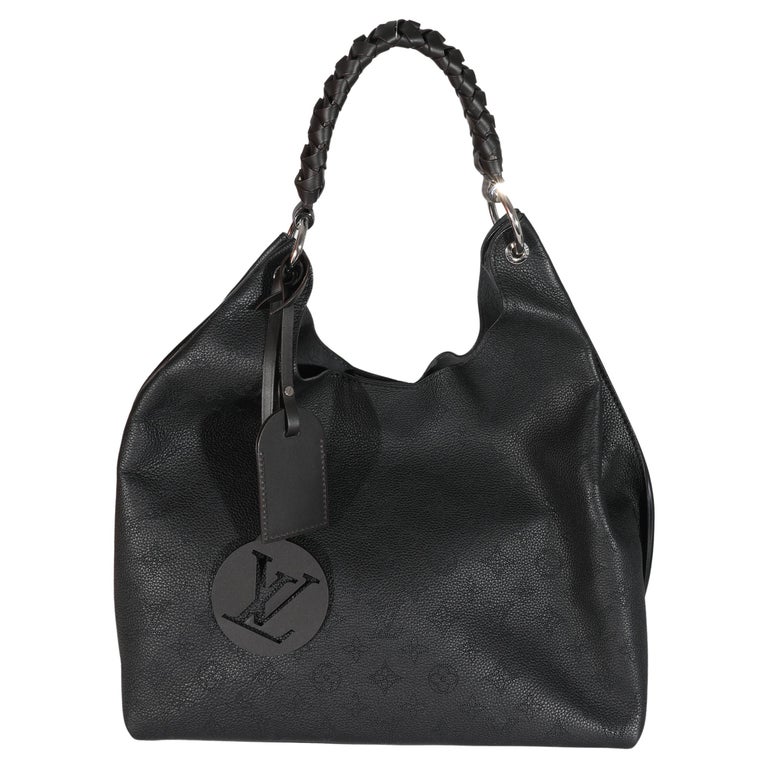 Louis Vuitton Mahina Carmel Hobo Black - A World Of Goods For You, LLC