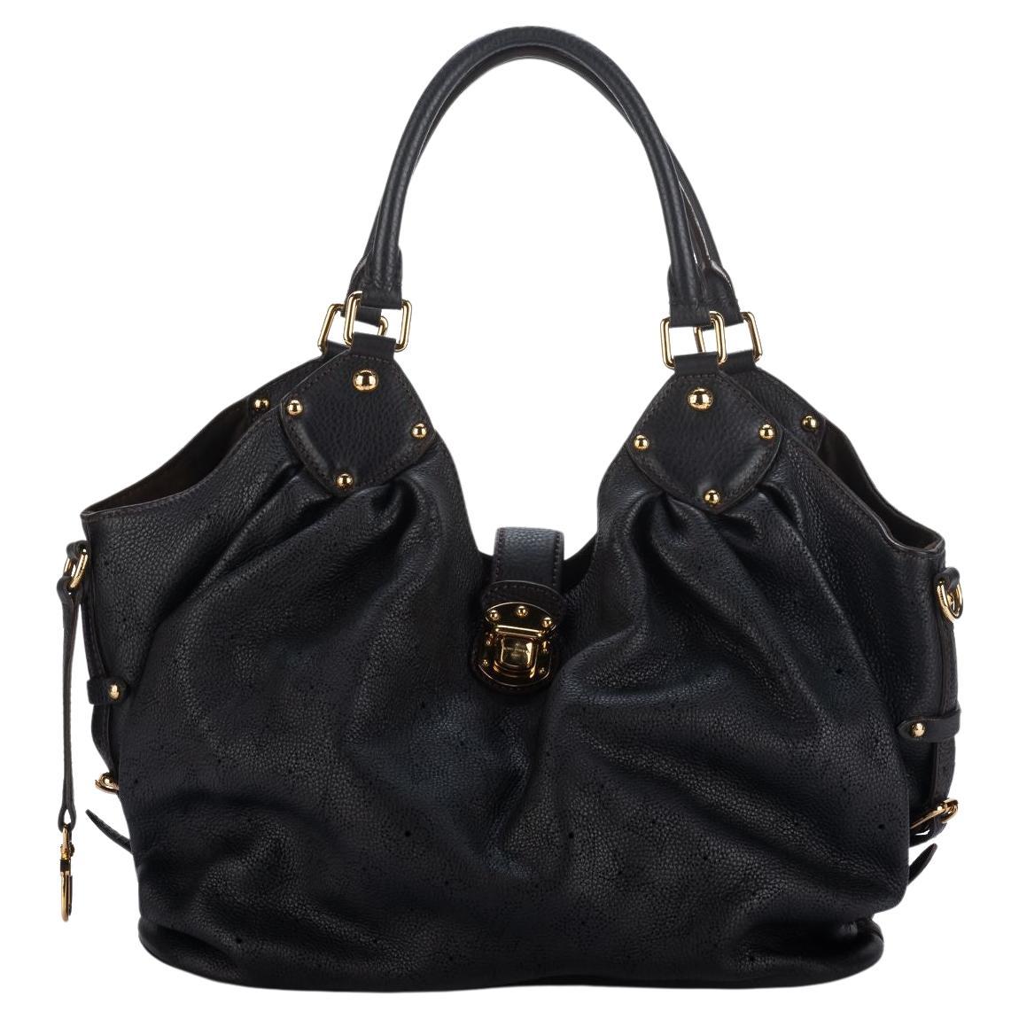 Louis Vuitton Black Mahina Large Bag Preloved