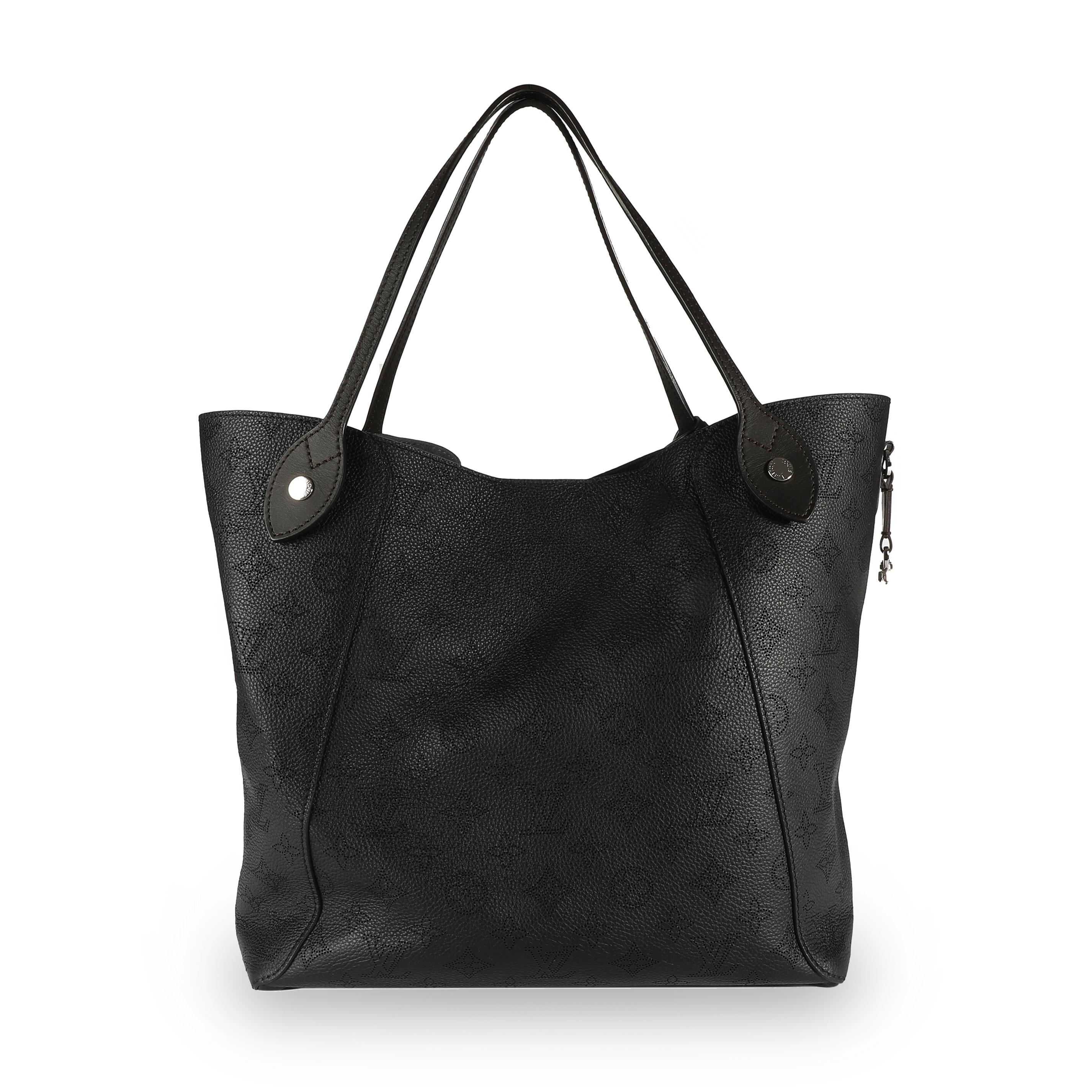 Louis Vuitton Black Mahina Leather Hina MM 1