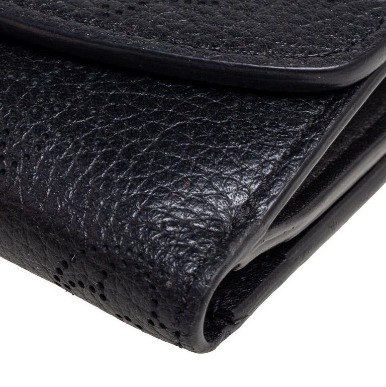 Louis Vuitton Women's Mahina Brume Leather Iris XS Wallet M68672