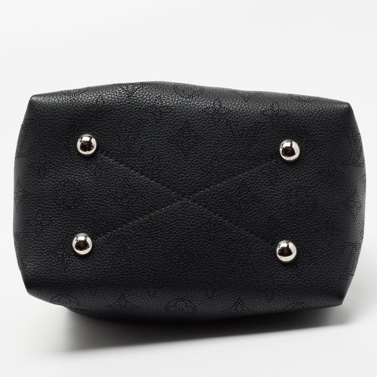 Louis Vuitton - Bella Mahina Noir - Black Leather W/ Pouch