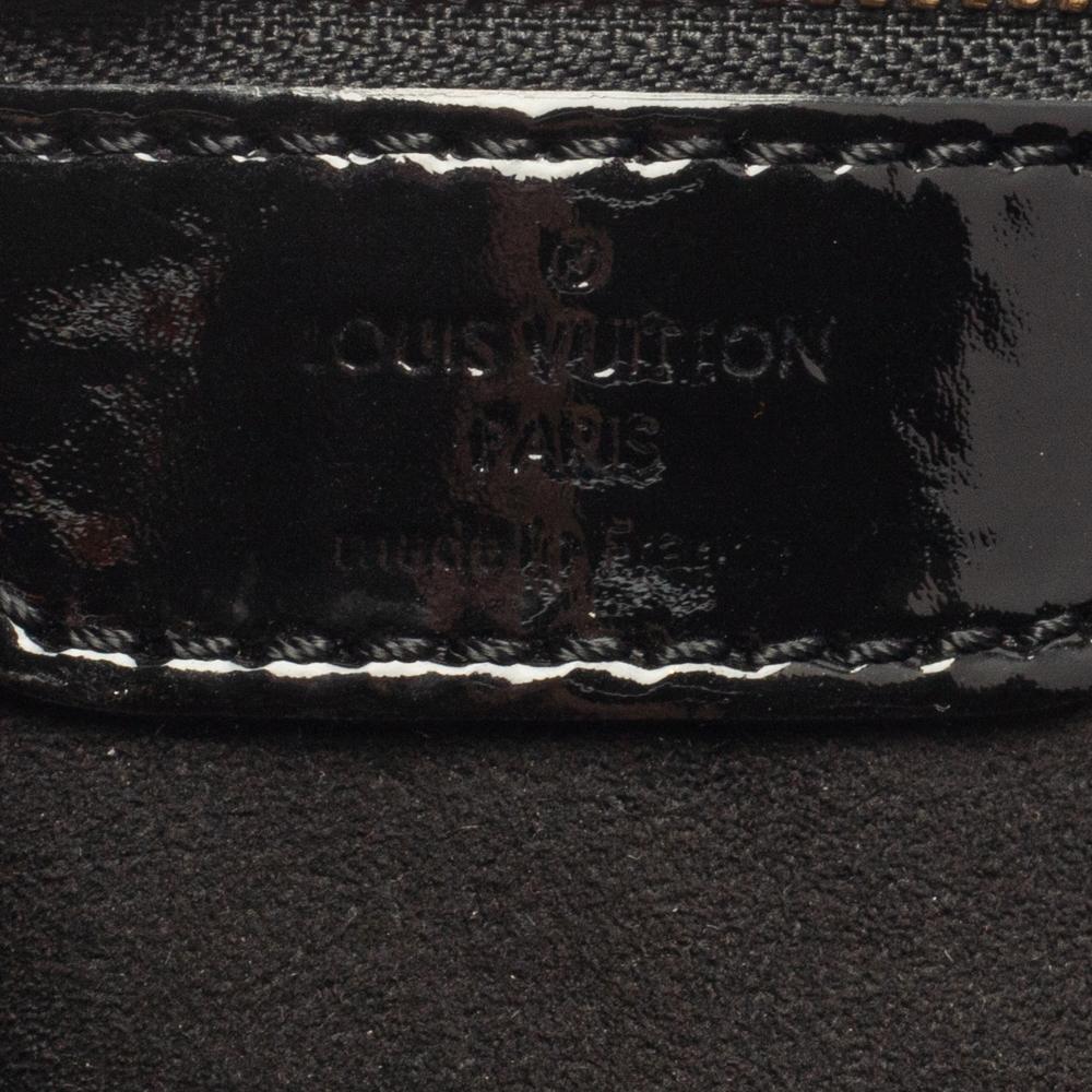 Louis Vuitton Black Mahina Patent Leather Limited Edition Surya L Bag 3