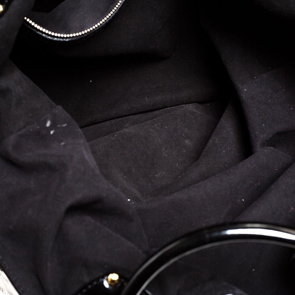 Louis Vuitton Black Mahina Patent Leather Limited Edition Surya XL Bag 4