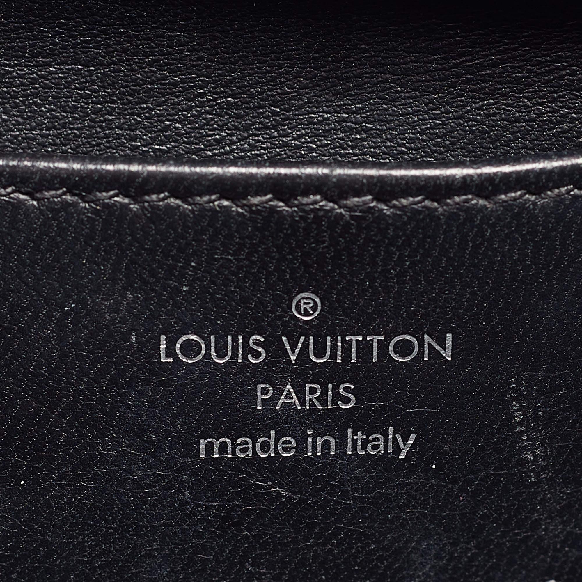 Louis Vuitton Black Malletage Leather GO-14 PM Bag 7