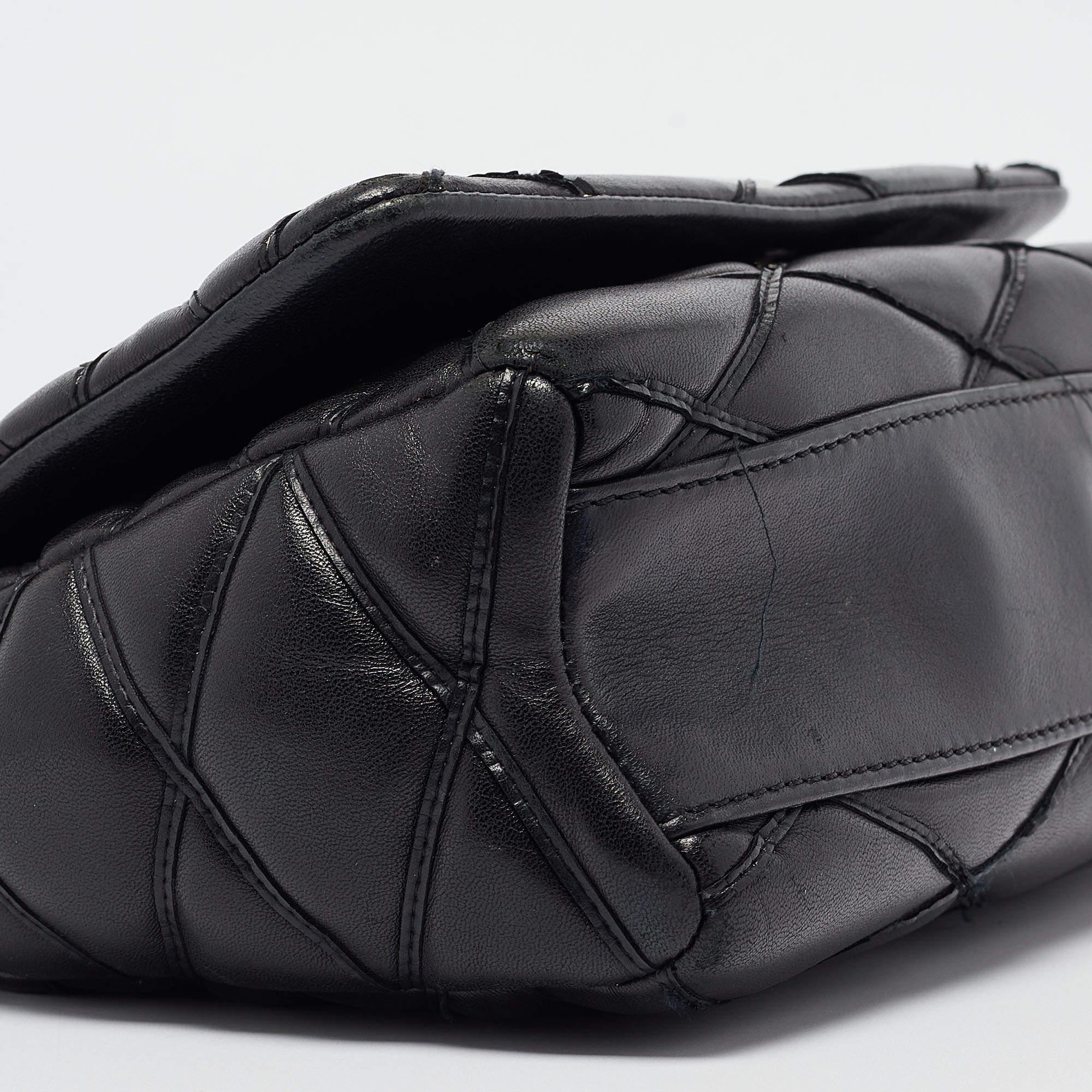 Louis Vuitton Black Malletage Leather GO-14 PM Bag 2
