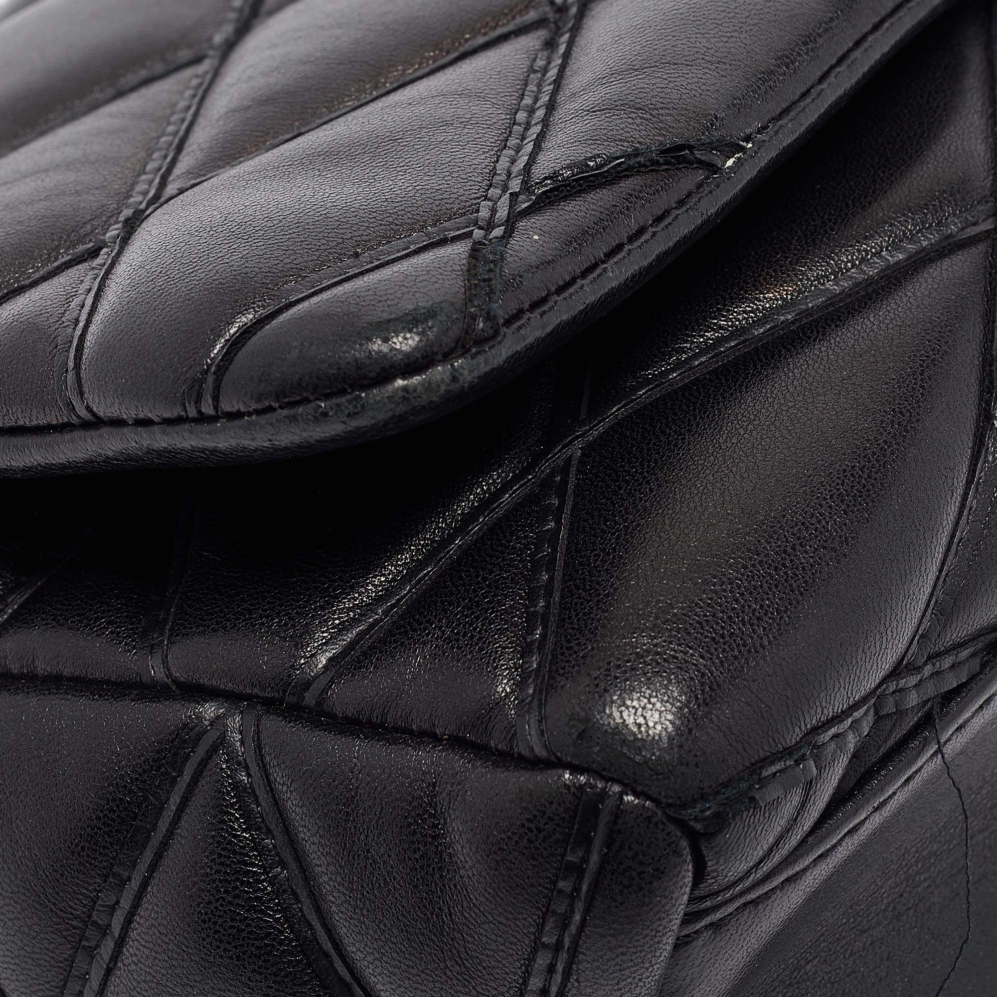 Louis Vuitton Black Malletage Leather GO-14 PM Bag 3