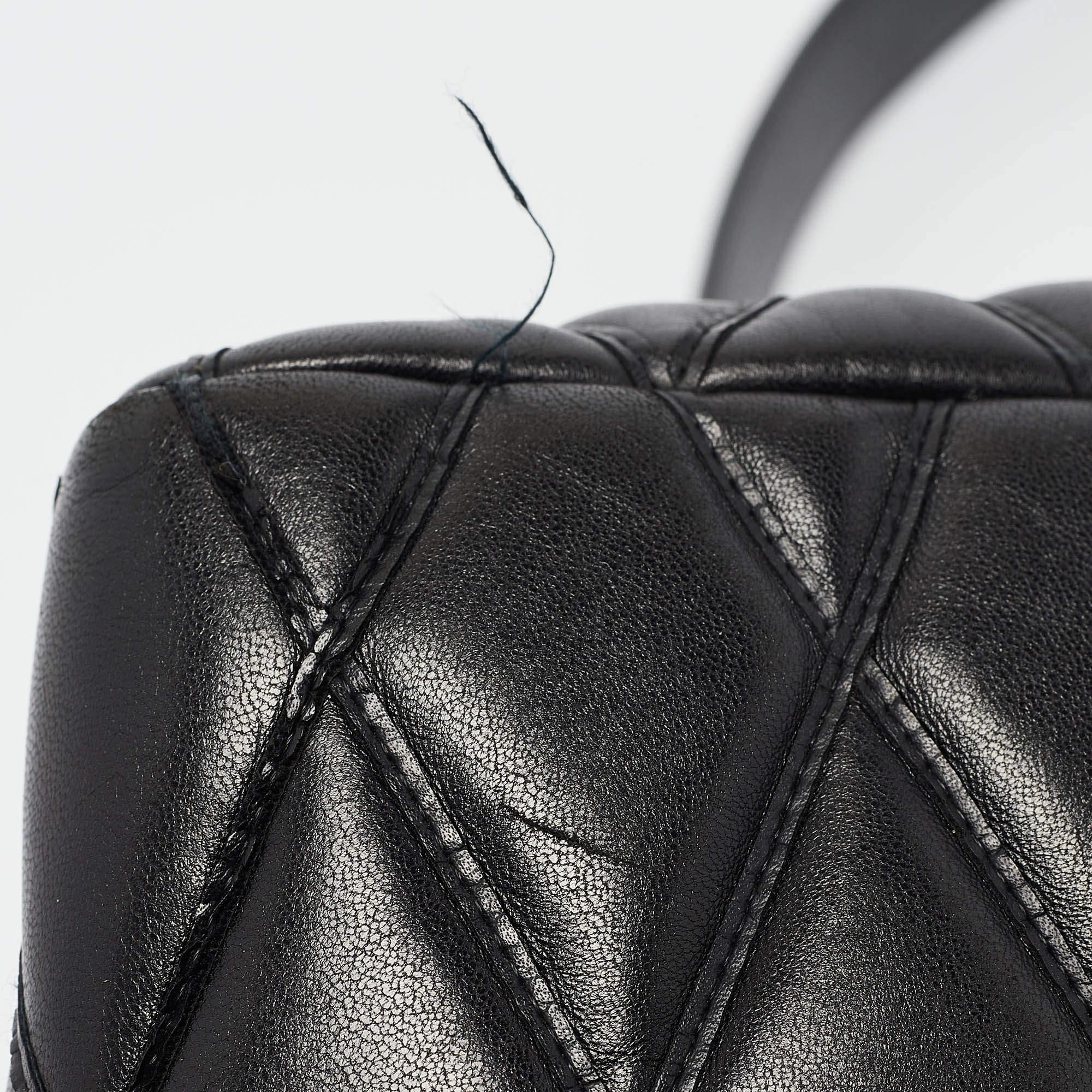Louis Vuitton Black Malletage Leather GO-14 PM Bag 4