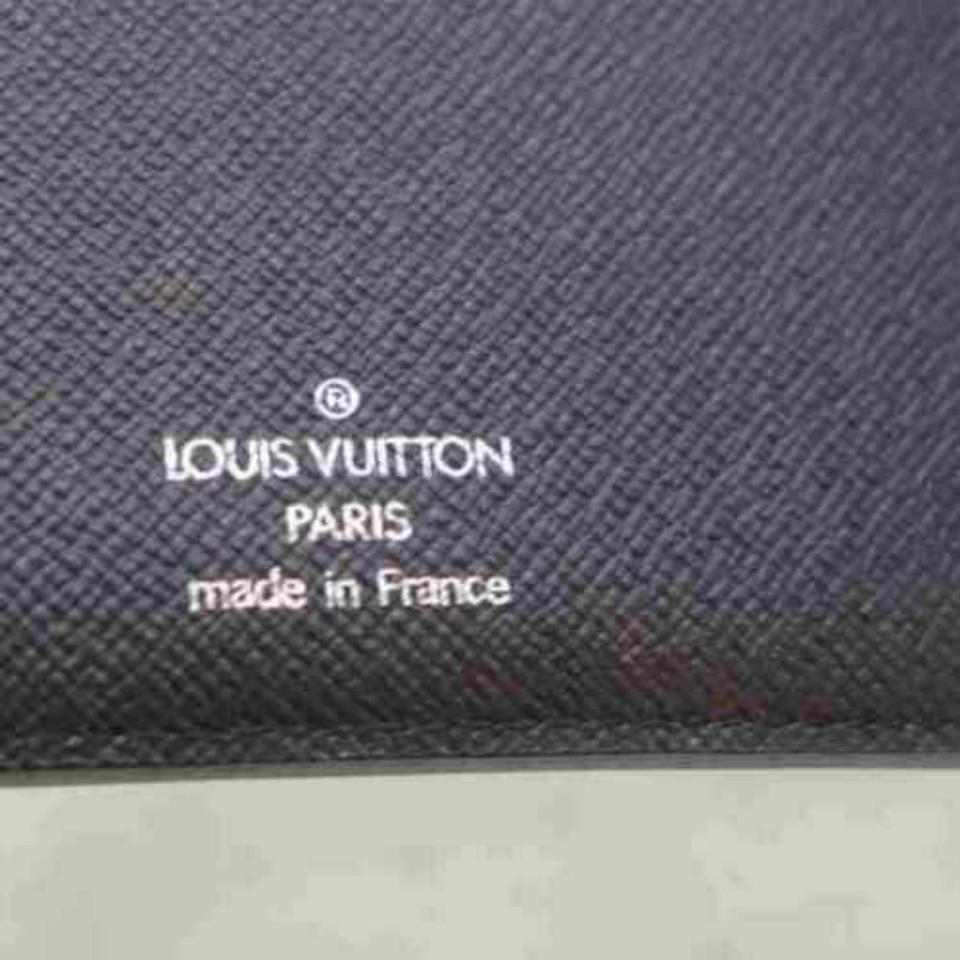 Louis Vuitton Black Medium Ring Epi Agenda Mm Diary Cover 872912 For Sale 8