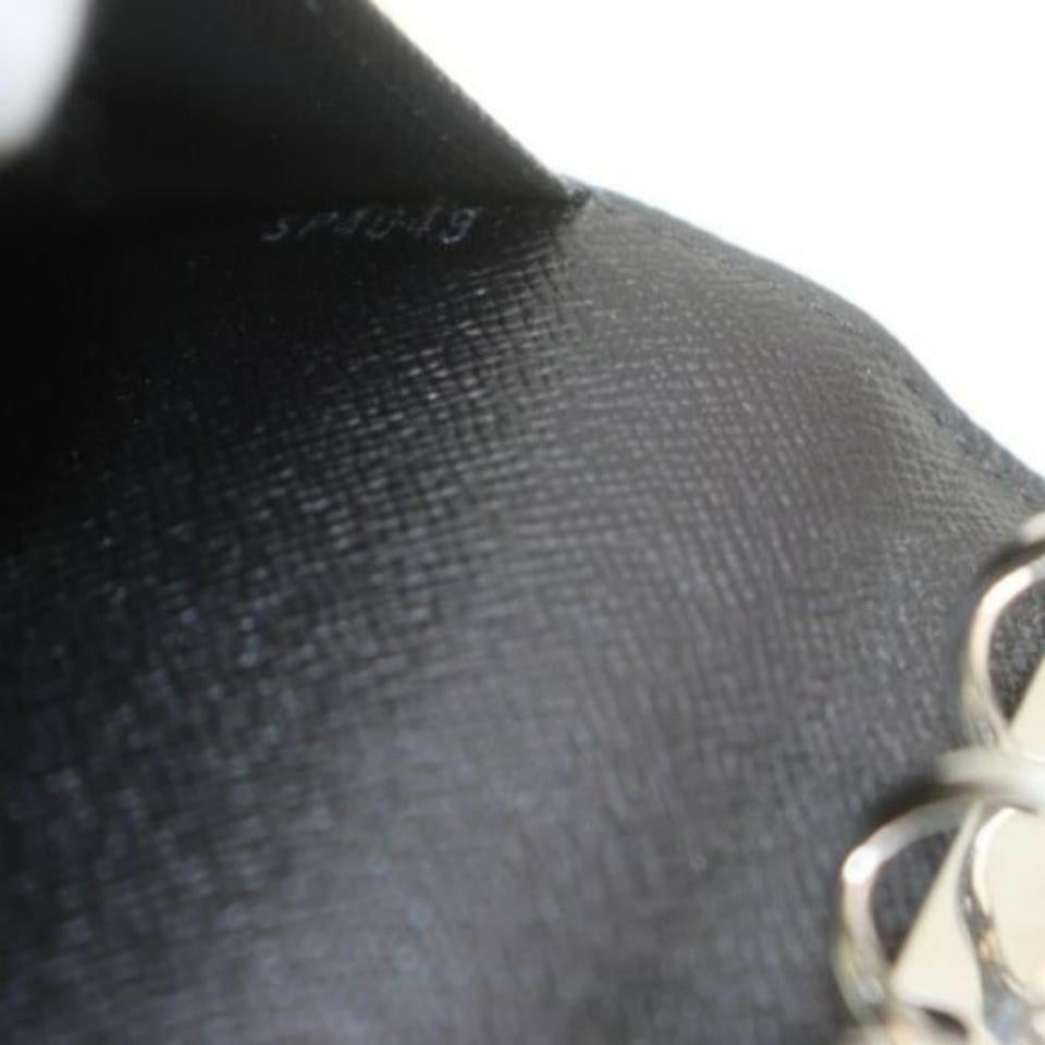 Women's Louis Vuitton Black Medium Ring Epi Agenda Mm Diary Cover 872912 For Sale