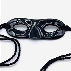 Louis Vuitton Black Metal Mask Head Band Hat