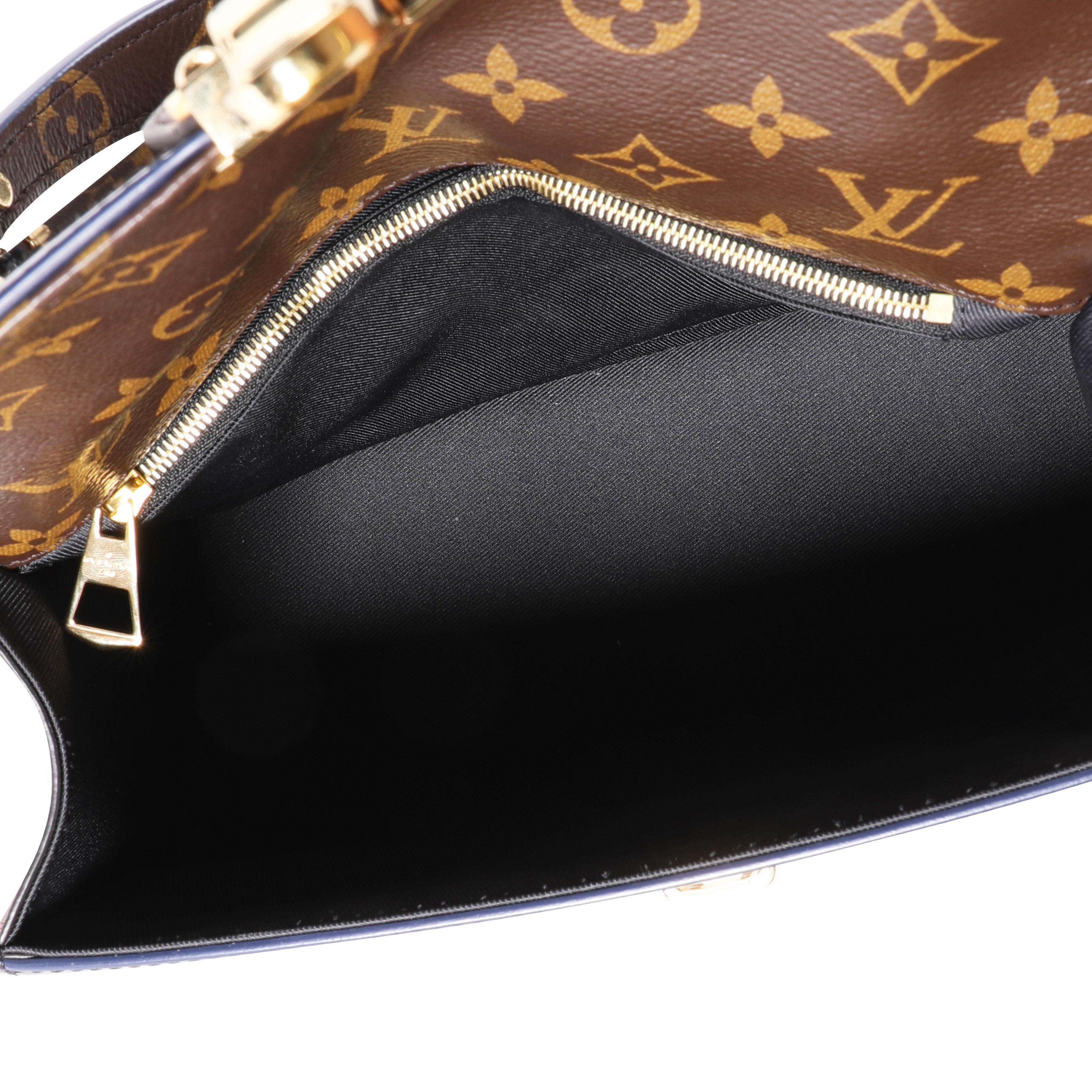 Louis Vuitton Black Miroir Vernis & Monogram Canvas Cherrywood PM 1