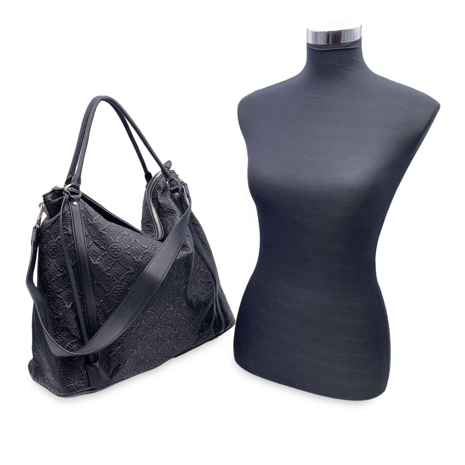 This beautiful Bag will come with a Certificate of Authenticity provided by Entrupy, The certificate will be provided at no further cost.

Gorgeous Louis Vuitton Black Monogram Antheia Leather Ixia MM Bag. Crafted in black monogram Antheia leather,