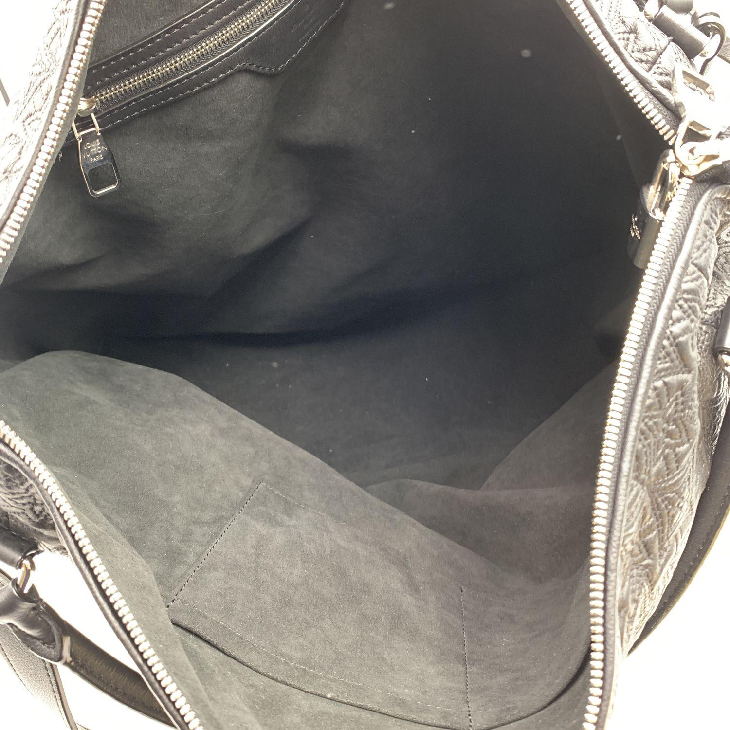 Louis Vuitton Black Monogram Antheia Leather Ixia GM Hobo Bag 3