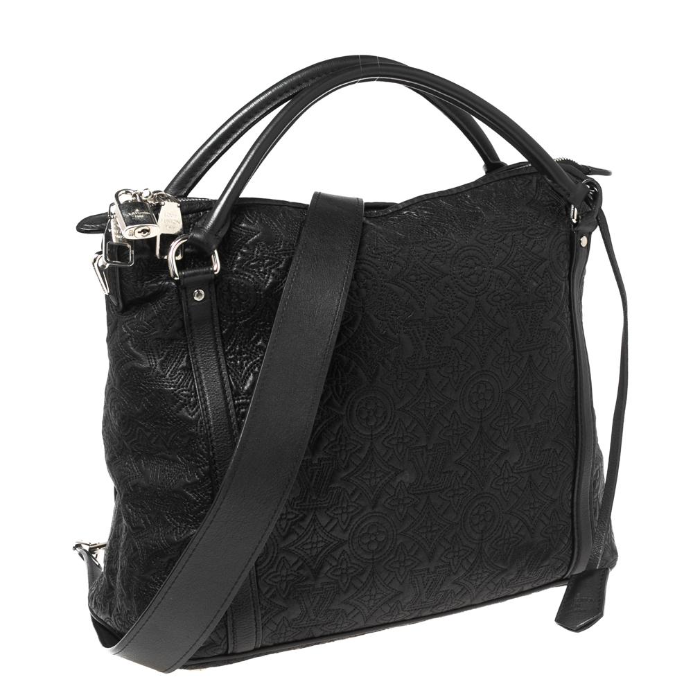 Louis Vuitton Black Monogram Antheia Leather Ixia PM Bag In Good Condition In Dubai, Al Qouz 2