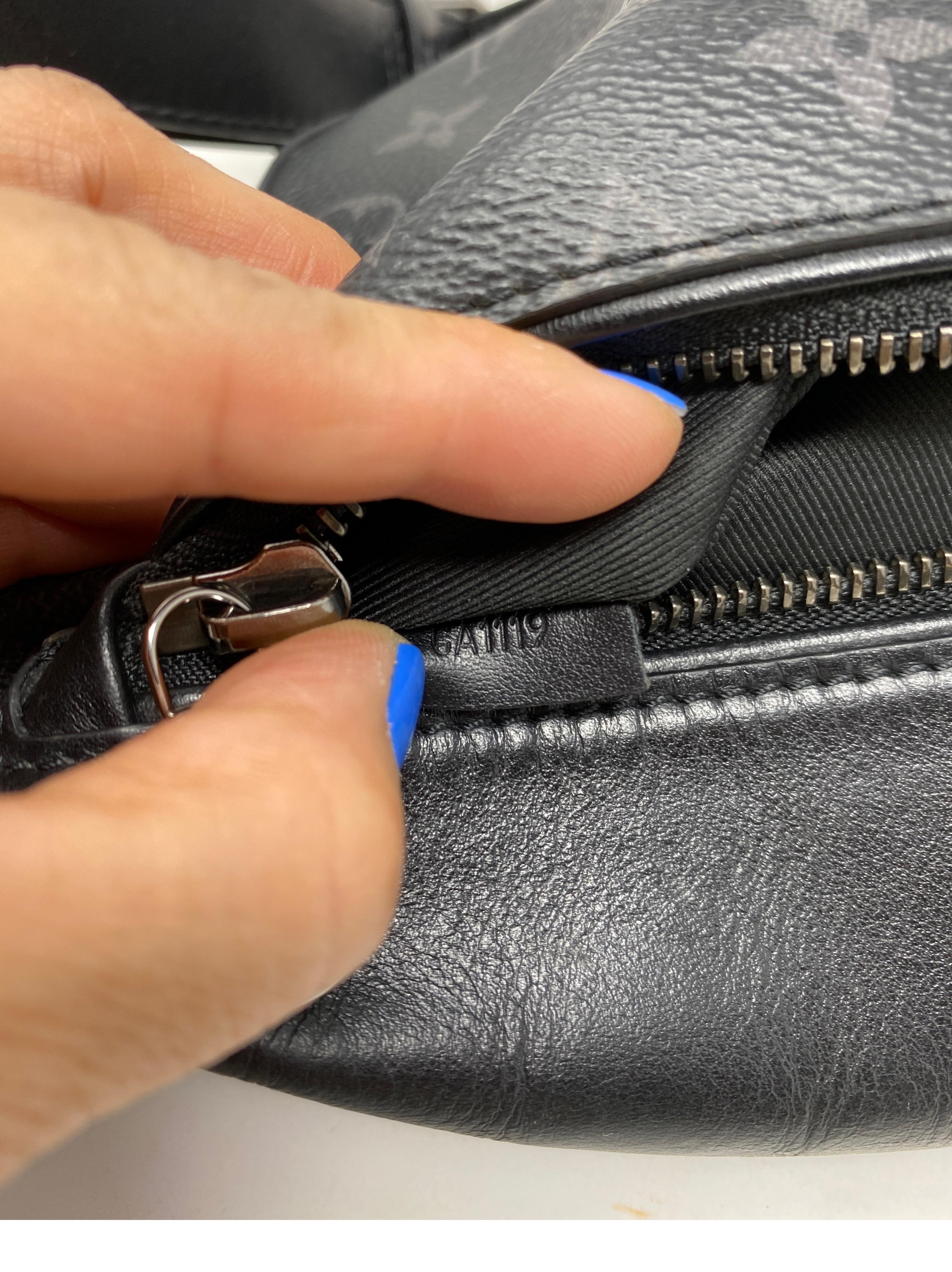 Louis Vuitton Black Monogram Bum Bag 12