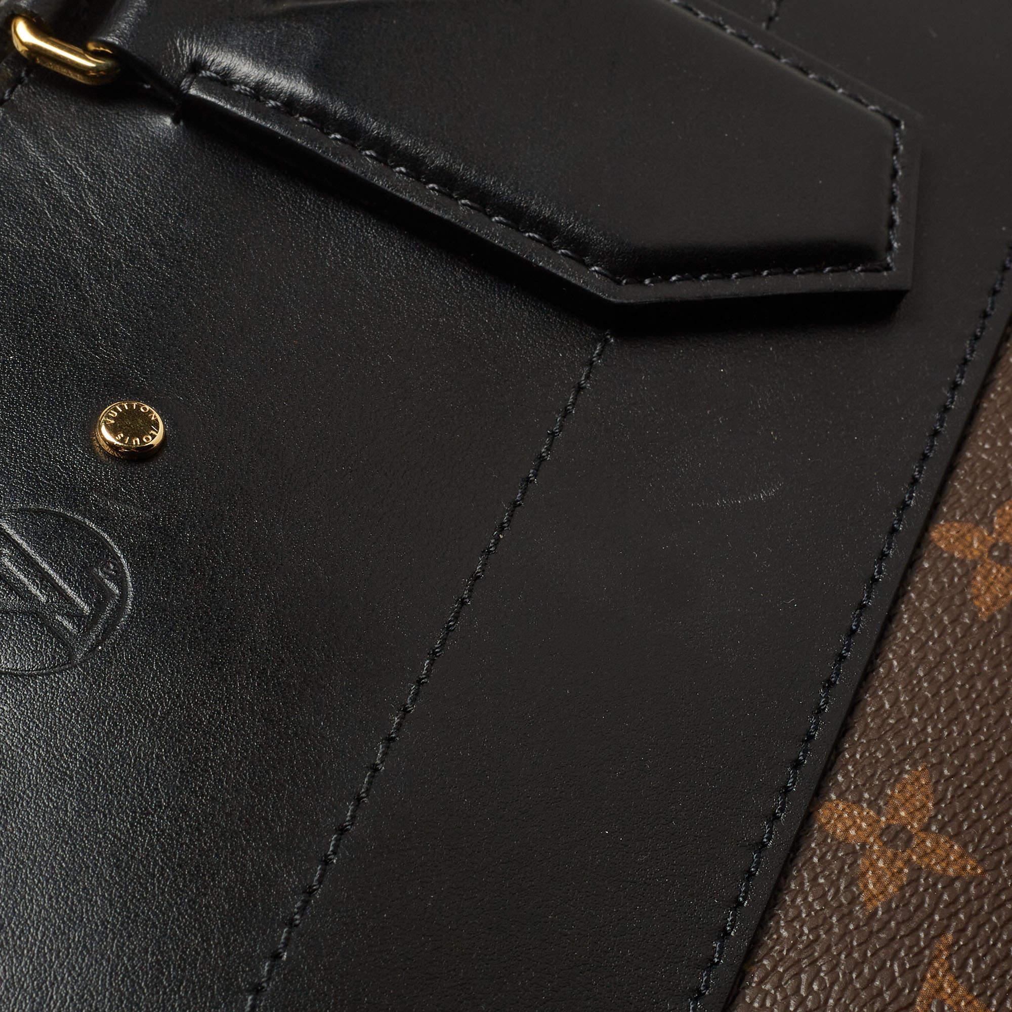 Louis Vuitton Black/Monogram Canvas and Leather City Steamer XXL Bag 11