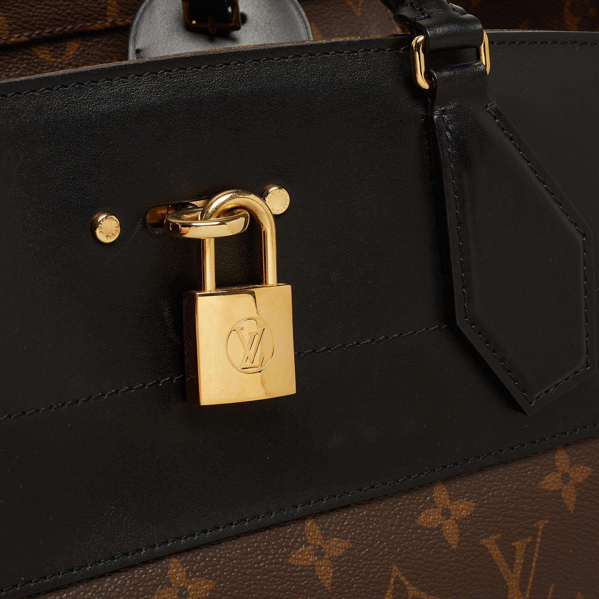 Louis Vuitton Black/Monogram Canvas and Leather City Steamer XXL Bag 12