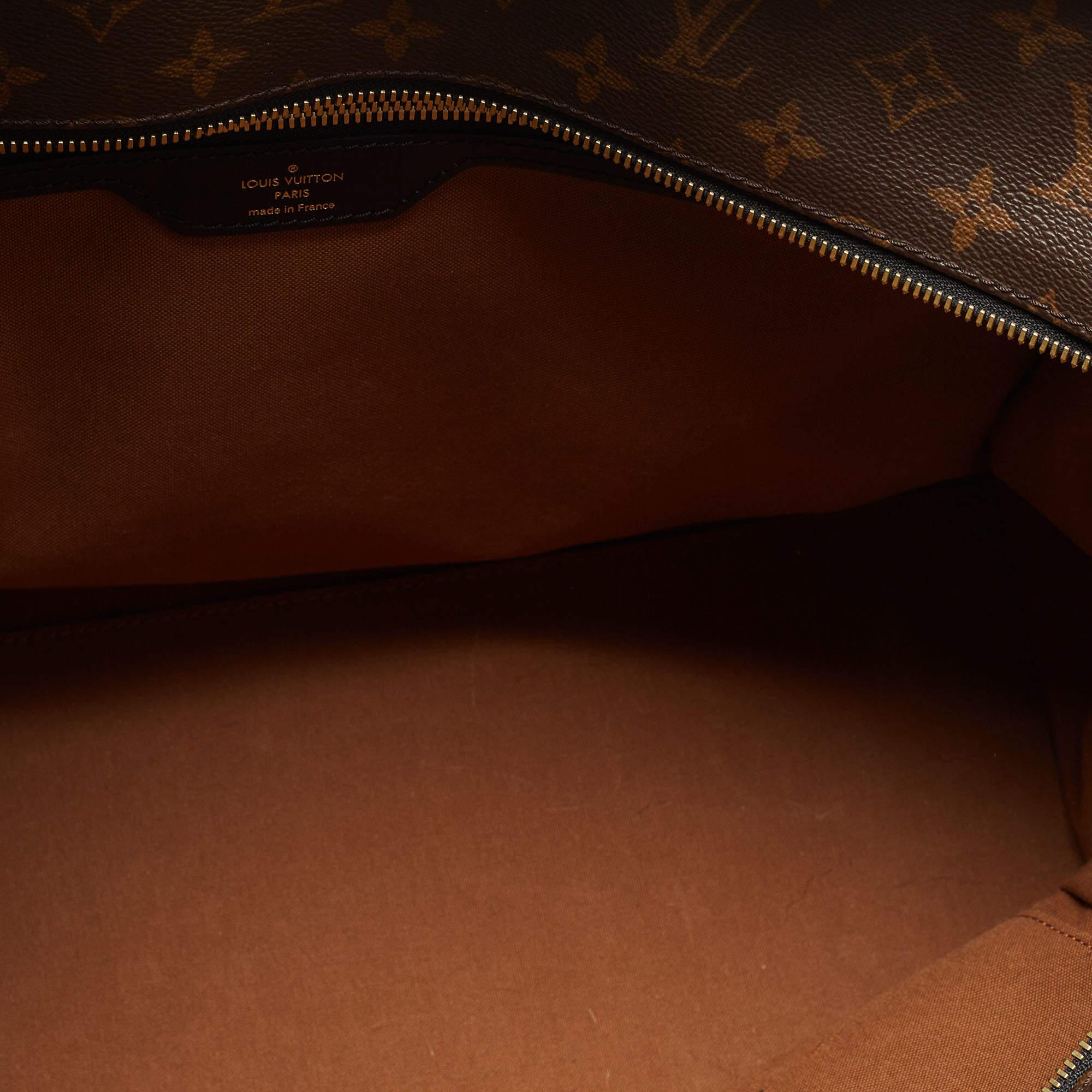 Louis Vuitton Black/Monogram Canvas and Leather City Steamer XXL Bag 5
