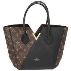 Used Louis Vuitton Black Monogram Canvas and Leather Kimono PM Bag