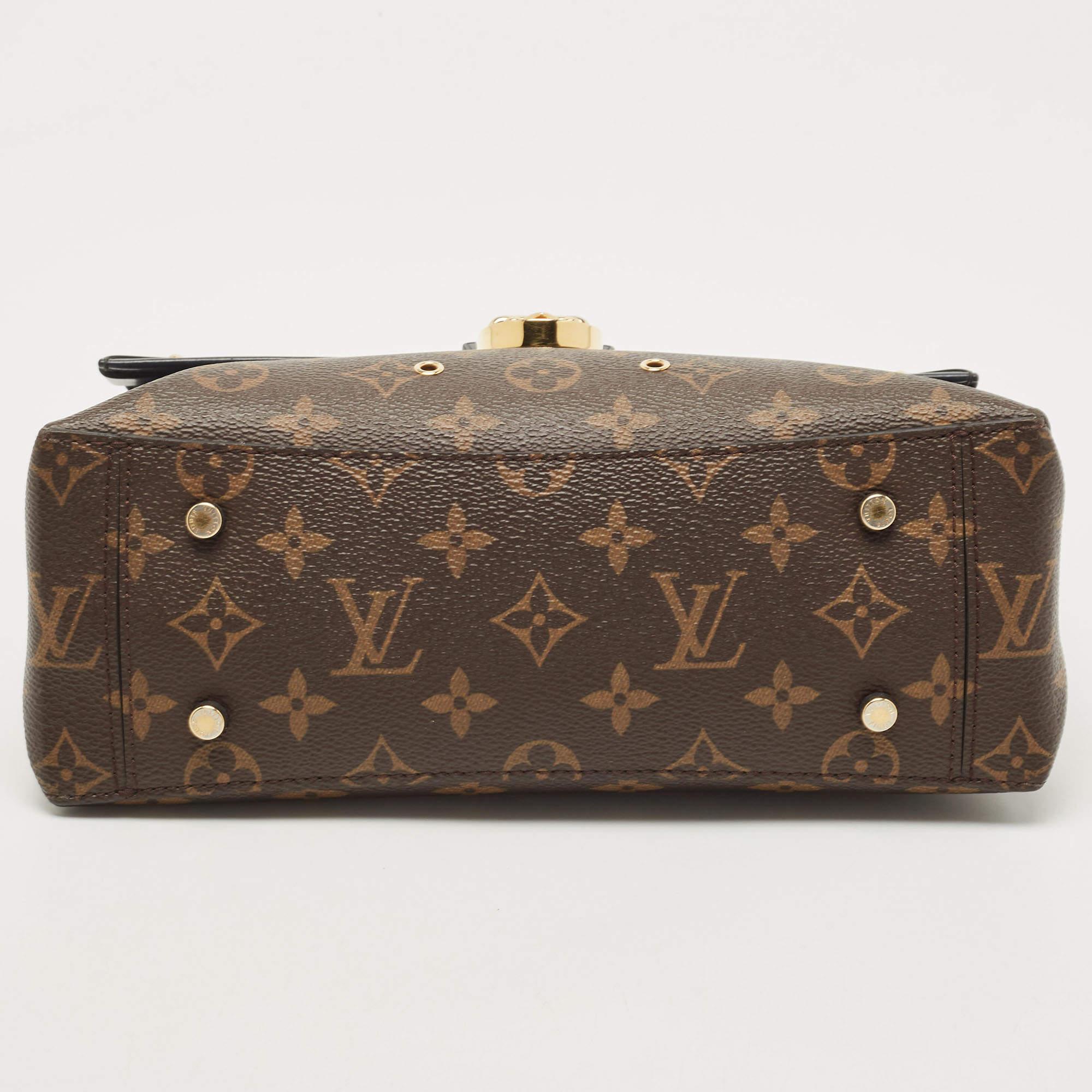 borsa louis vuitton monogram nera