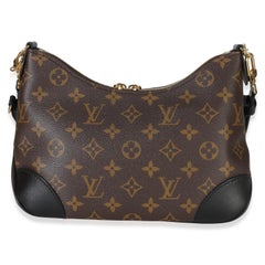 Louis Vuitton Black Monogram Canvas Boulogne NM