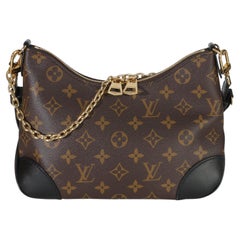Louis Vuitton Black Monogram Canvas Boulogne NM