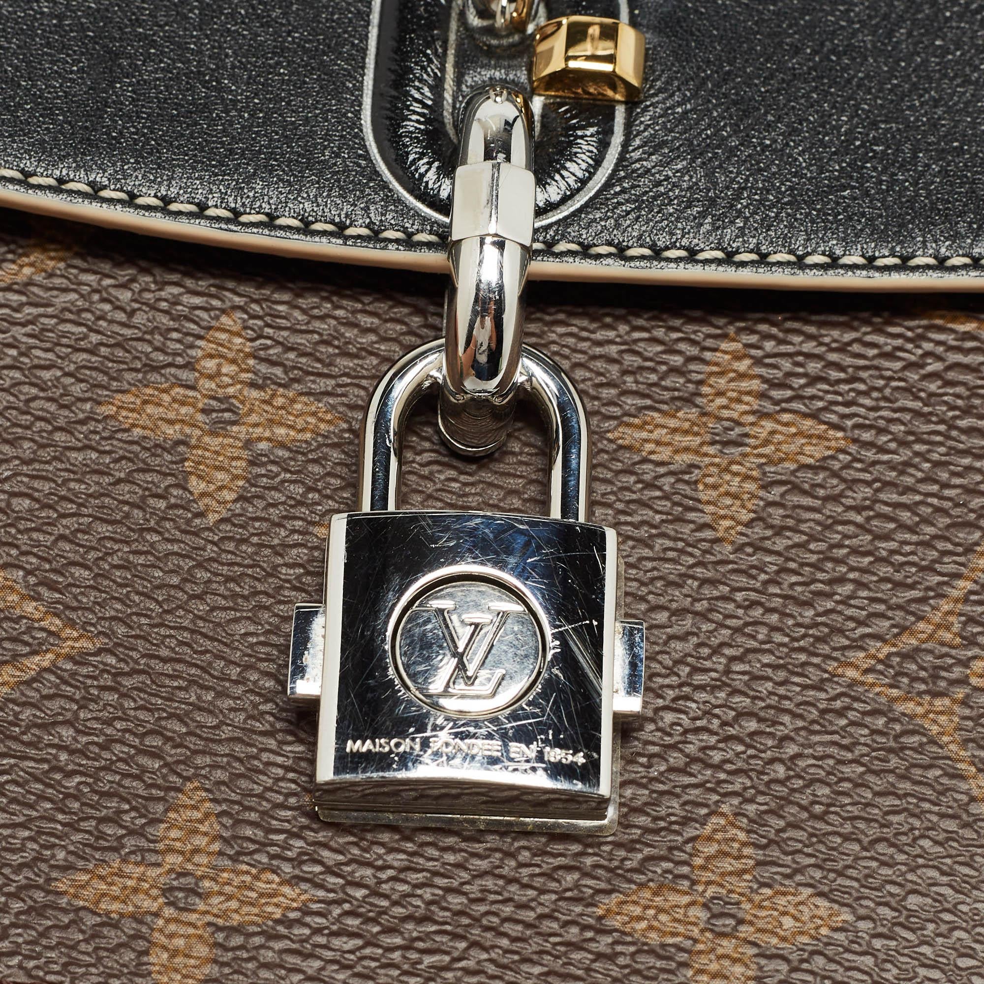Louis Vuitton Black Monogram Canvas Chain It PM Bag 6