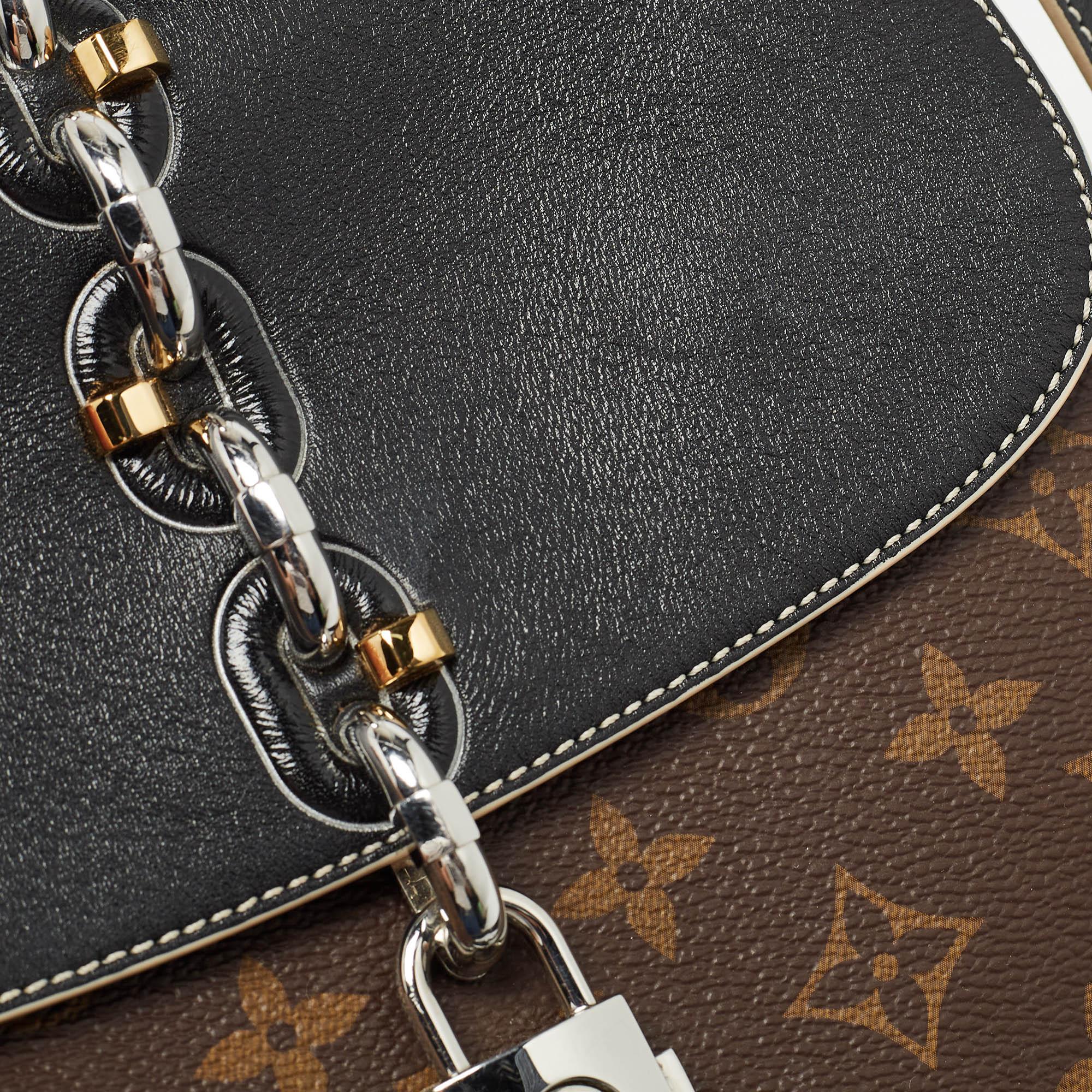 Louis Vuitton Black Monogram Canvas Chain It PM Bag 1