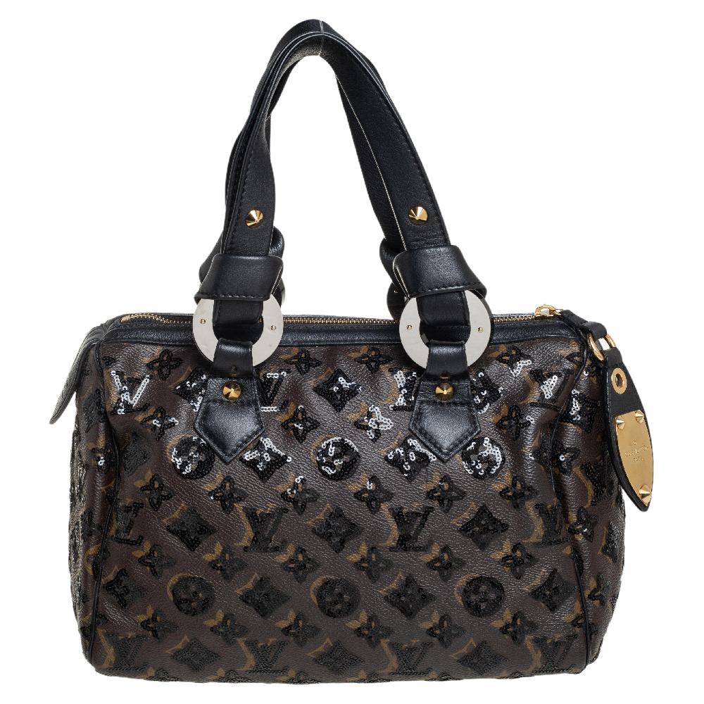 Titled as one of the greatest handbags in the history of luxury fashion, the Louis Vuitton Speedy bag was first created for everyday use as a smaller version of their famous Keepall bag. This limited edition version is crafted from the brand's