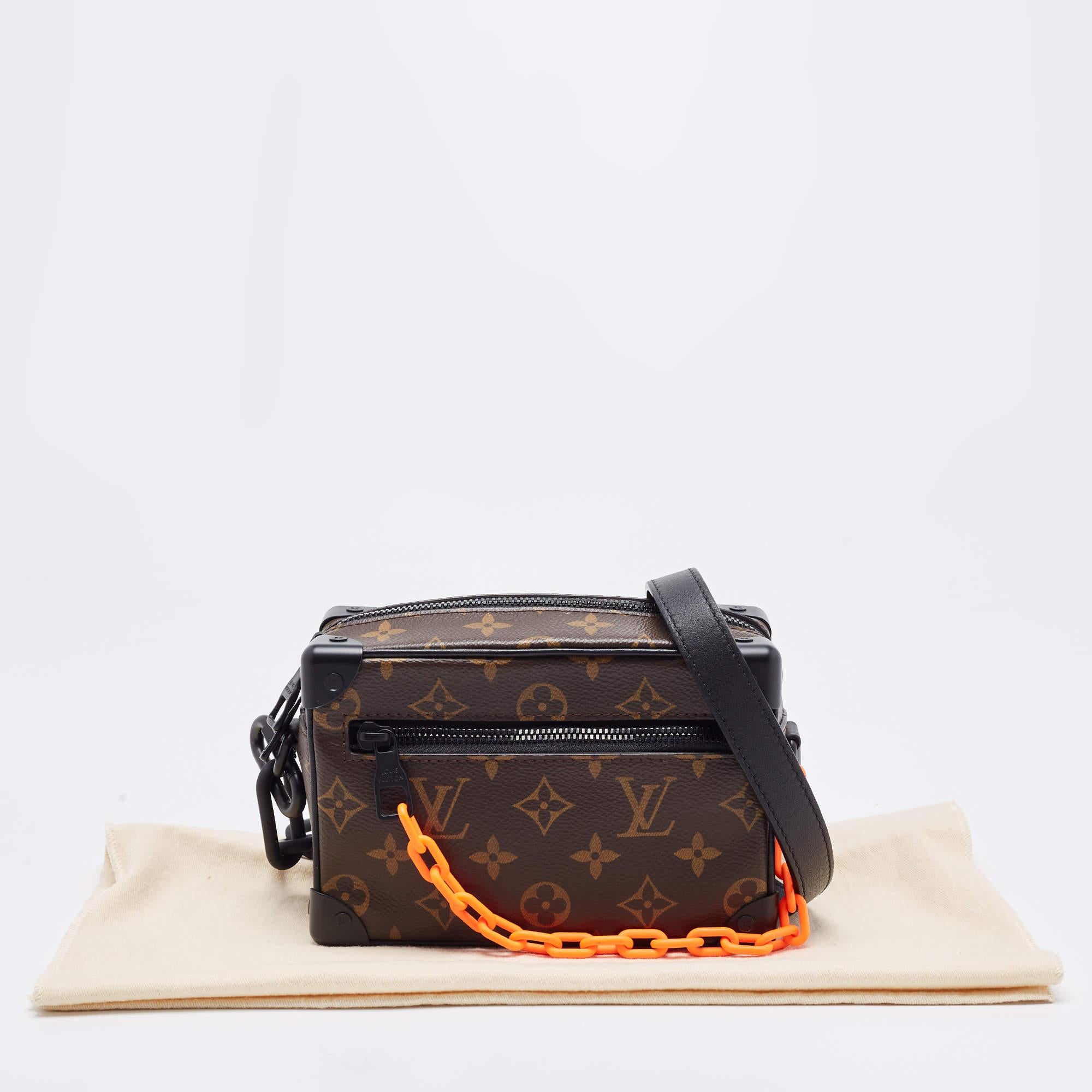 Louis Vuitton Black Monogram Canvas Mini Solar Ray Soft Trunk Bag 2