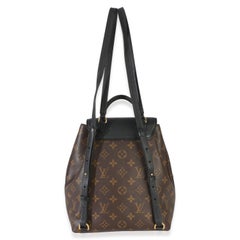 Louis Vuitton Black Monogram Canvas Montsouris Backpack PM NM