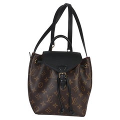 Louis Vuitton Black Monogram Canvas Montsouris BB NM