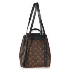 Louis Vuitton Black Monogram Canvas Montsouris PM NM