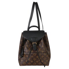 Louis Vuitton Black Monogram Canvas Montsouris PM NM