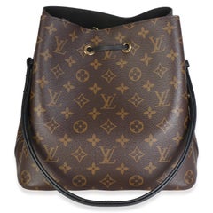 Louis Vuitton NeoNoe MM en toile Monogram noire
