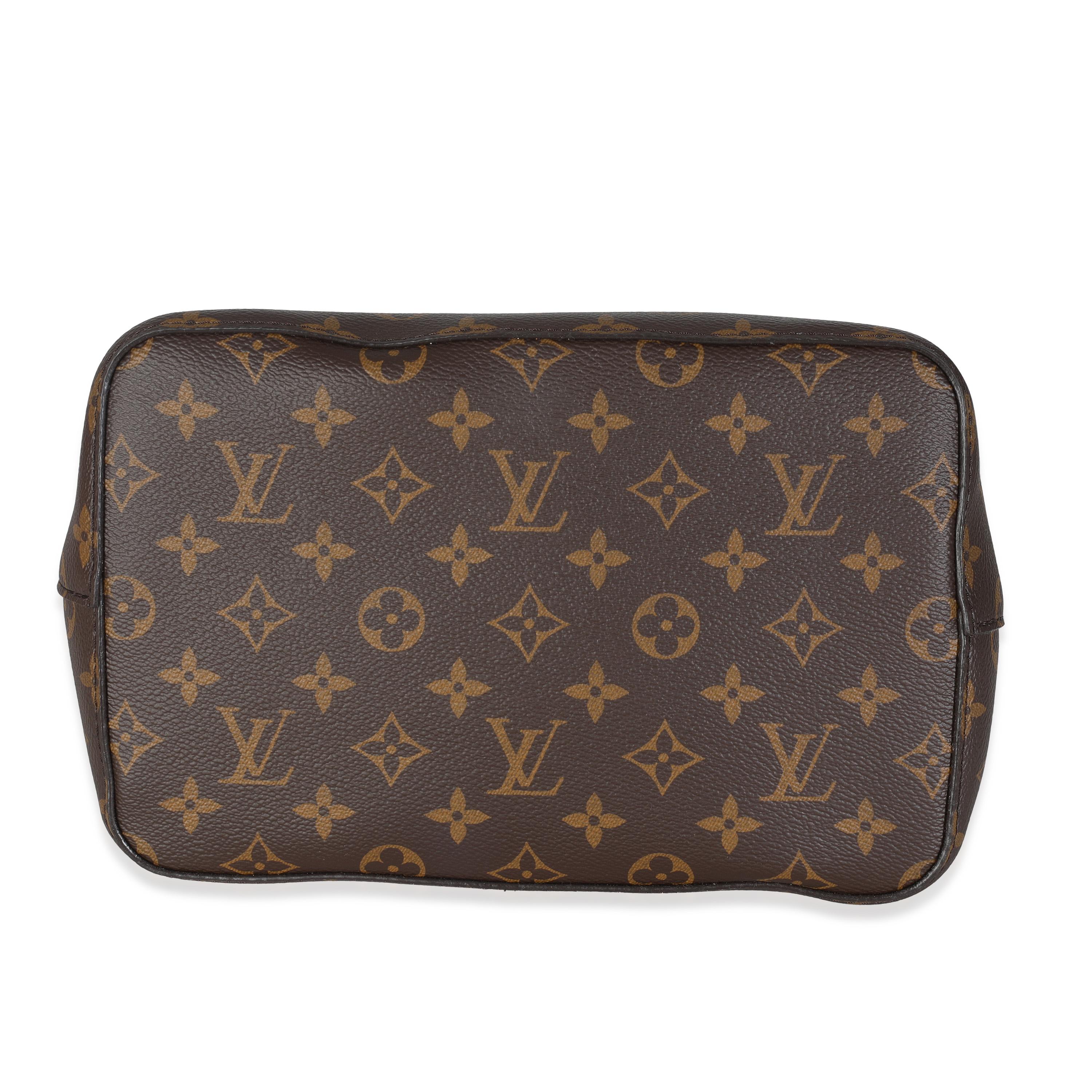 Louis Vuitton Noir Monogram Canvas Neonoe MM en vente 4