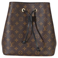 Louis Vuitton Monogram Nero in Tela Neonoe MM