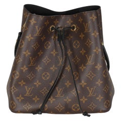 Louis Vuitton Noir Monogram Canvas Neonoe MM