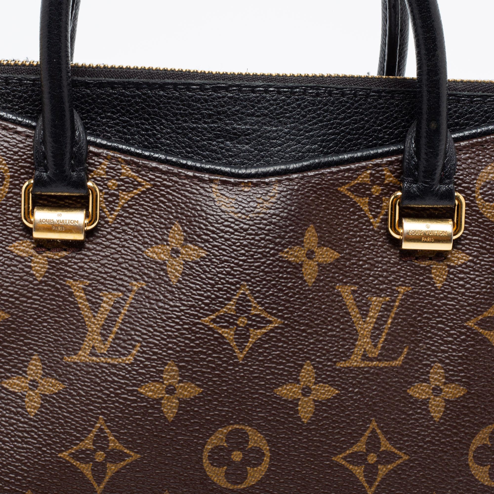 Louis Vuitton Black Monogram Canvas Pallas BB Bag 9