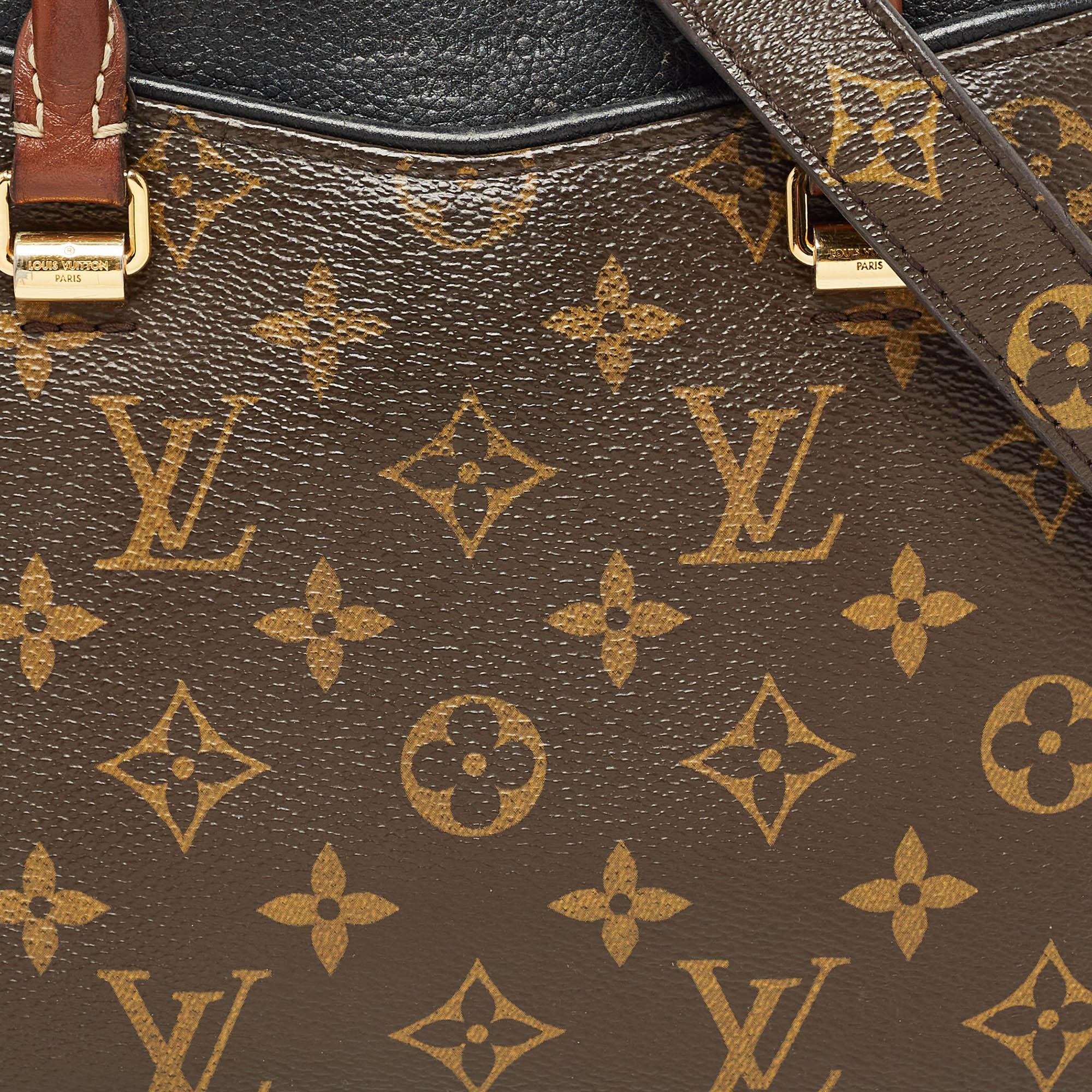 Louis Vuitton Black Monogram Canvas Pallas BB Bag 1