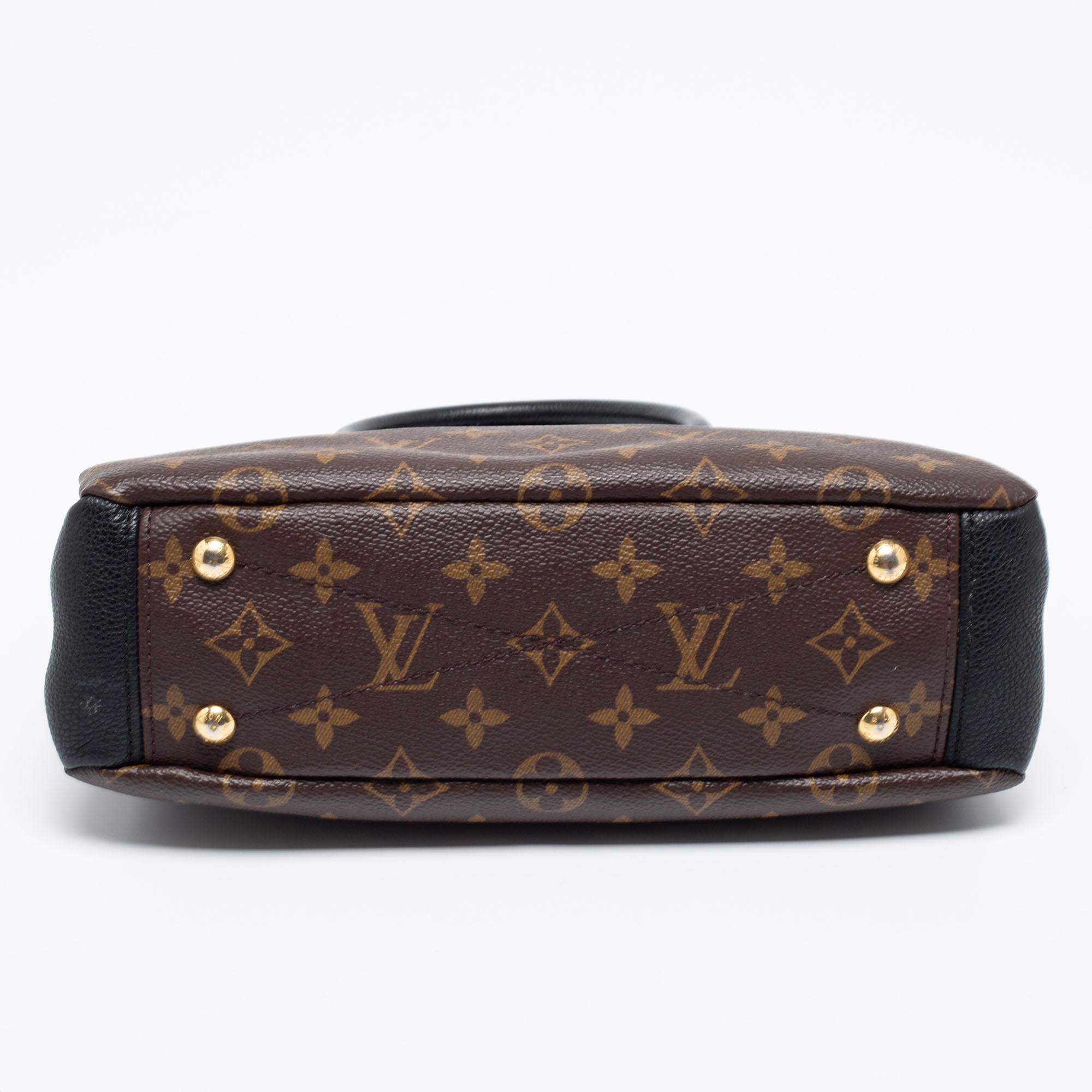 Louis Vuitton Black Monogram Canvas Pallas BB Bag 1
