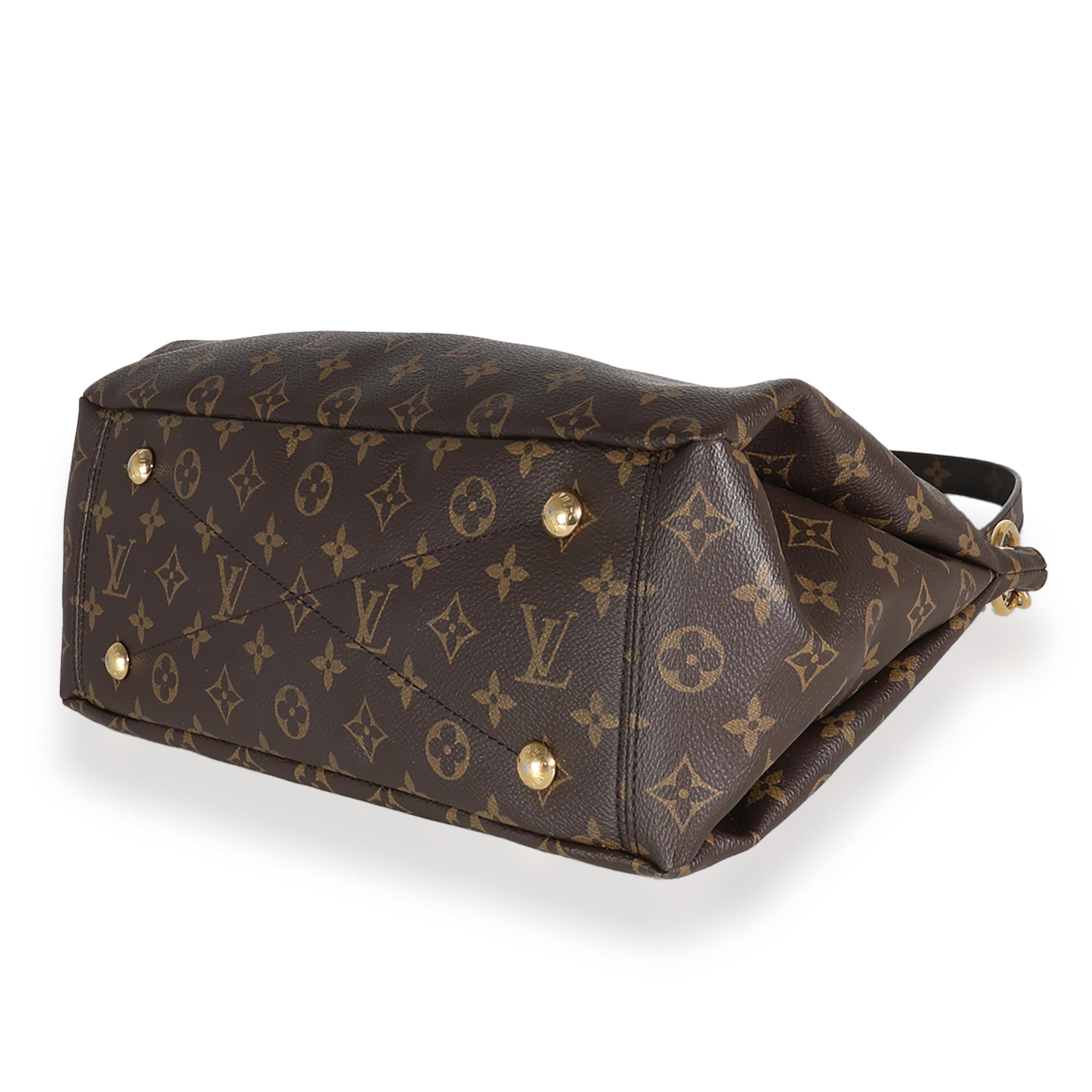 Louis Vuitton Black Monogram Canvas Pallas MM 1