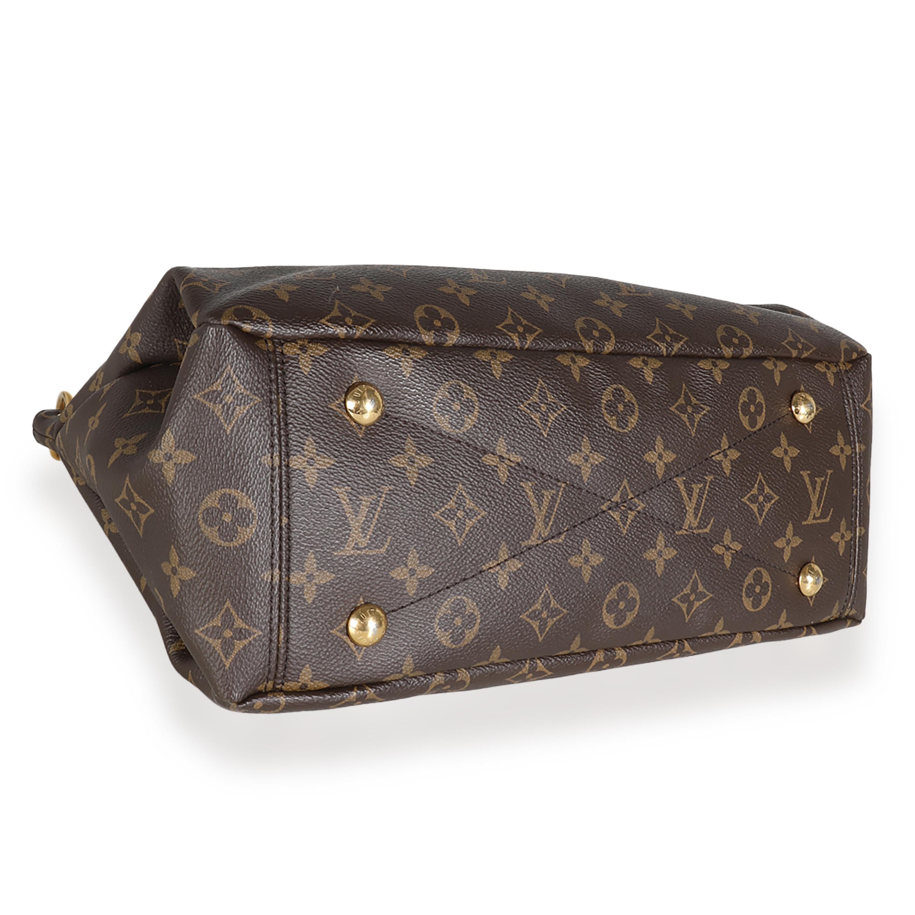 Louis Vuitton Black Monogram Canvas Pallas MM 3