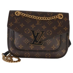 Louis Vuitton Black Monogram Canvas Passy