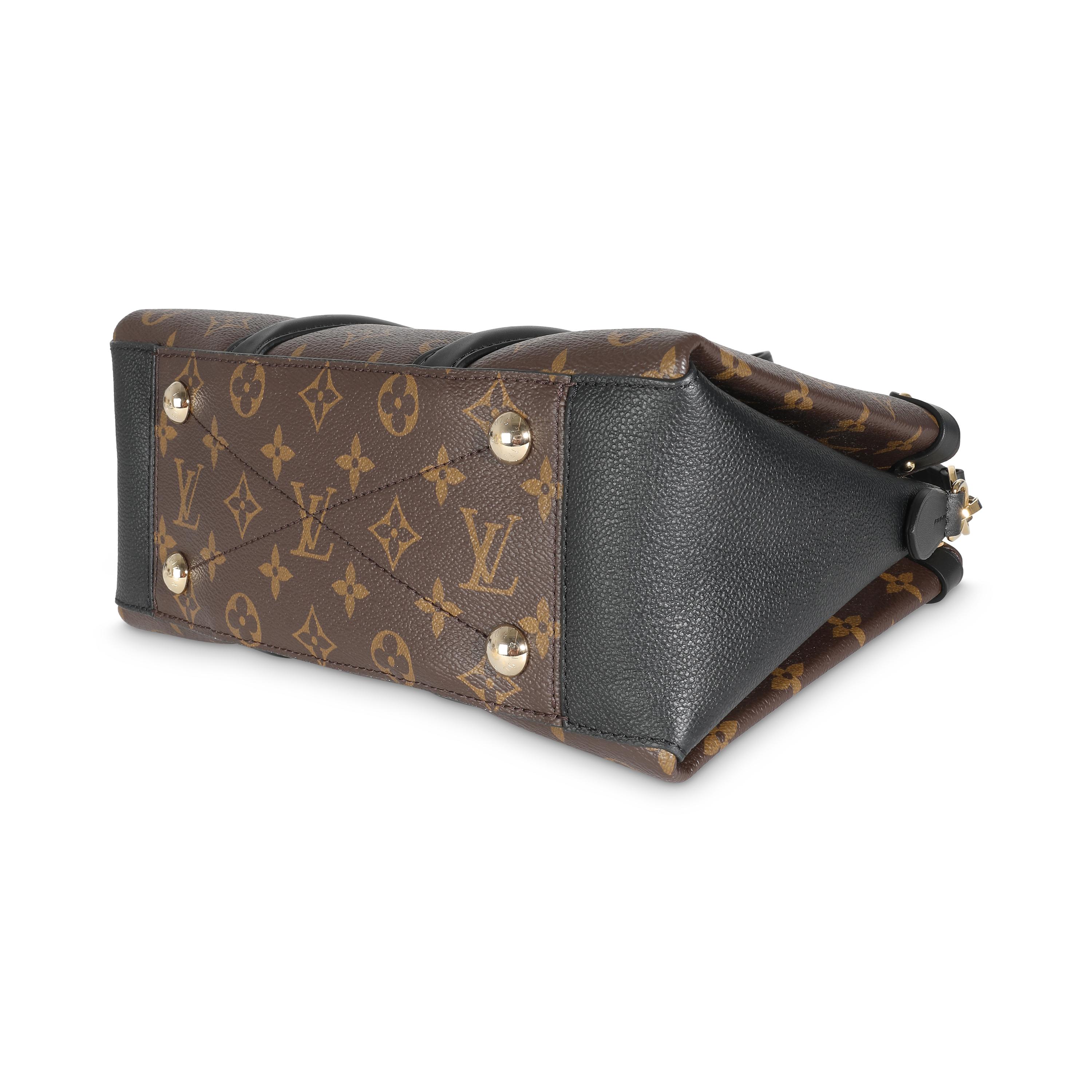 Louis Vuitton Black Monogram Canvas Soufflot BB 1