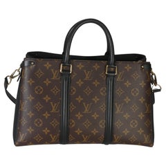 Louis Vuitton Black Monogram Canvas Soufflot MM