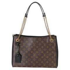 Louis Vuitton Black Monogram Canvas Surene MM