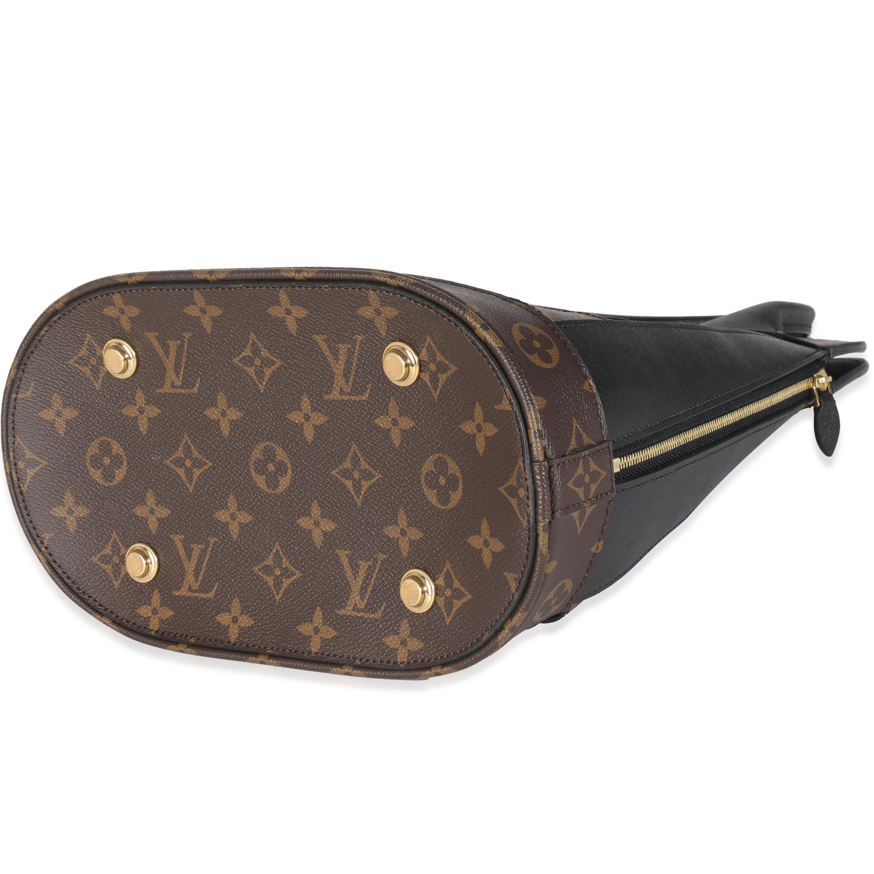 Louis Vuitton Black Monogram Canvas Tressage For Sale 1