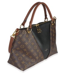 Louis Vuitton Black Monogram Canvas V Tote MM