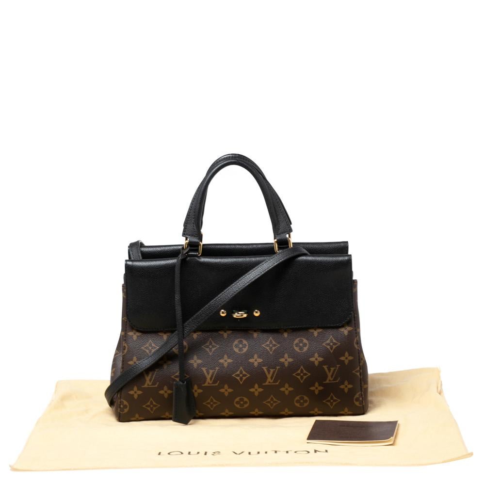 Louis Vuitton Black Monogram Canvas Venus Bag 6